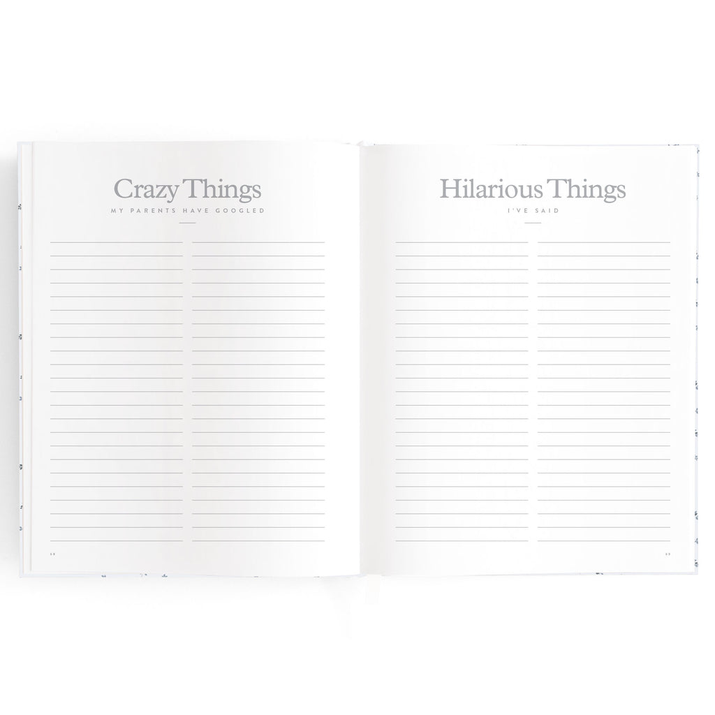 Baby Book Bluebell Boxed