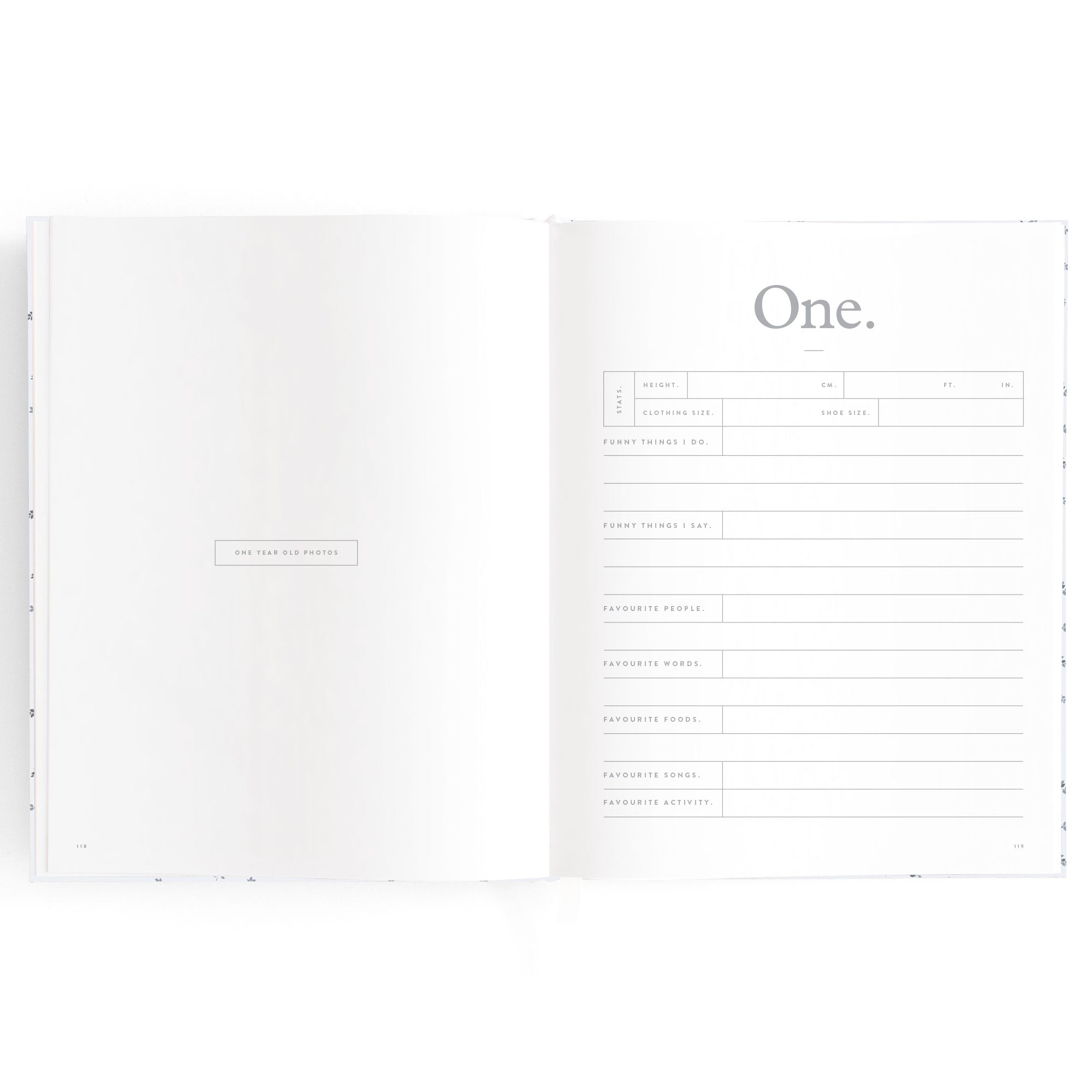 Baby Book Bluebell Boxed