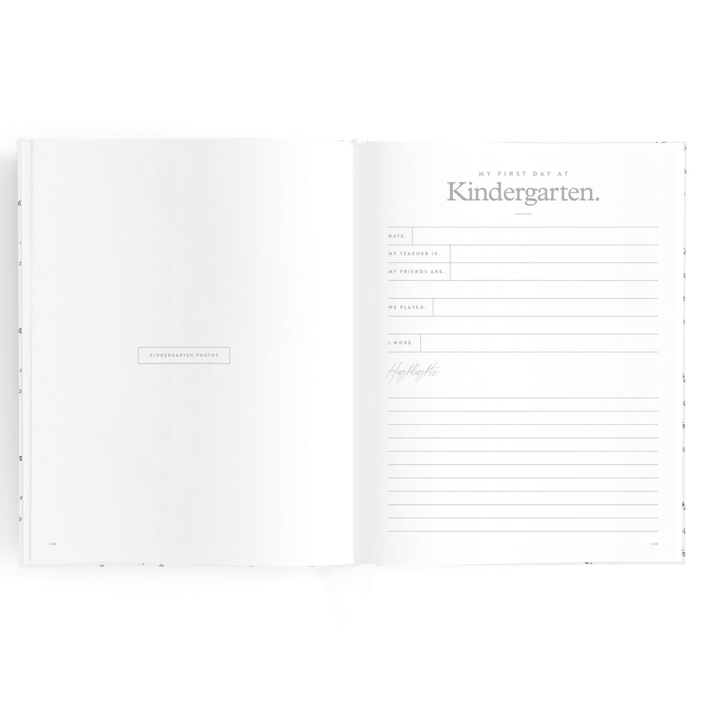 Baby Book Bluebell Boxed