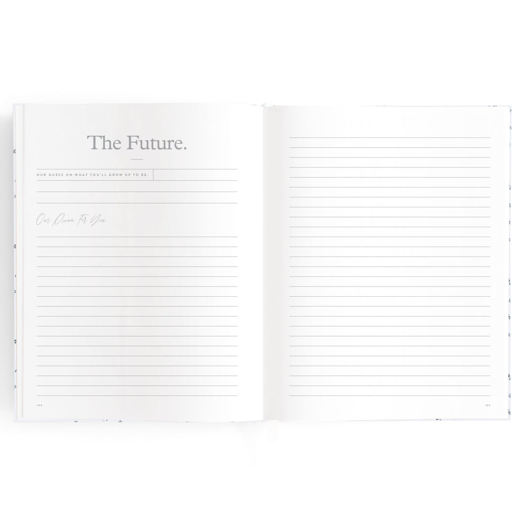 Baby Book Bluebell Boxed