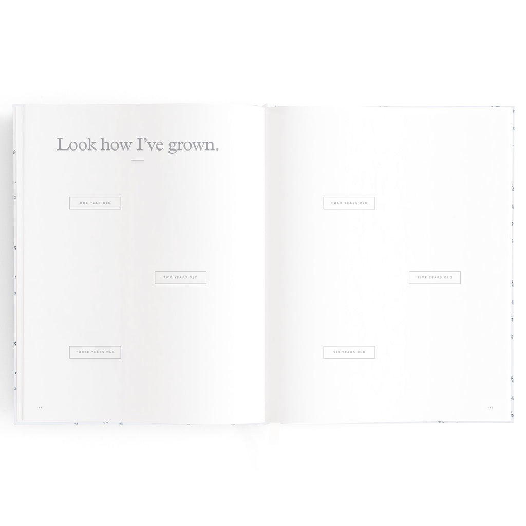 Baby Book Bluebell Boxed