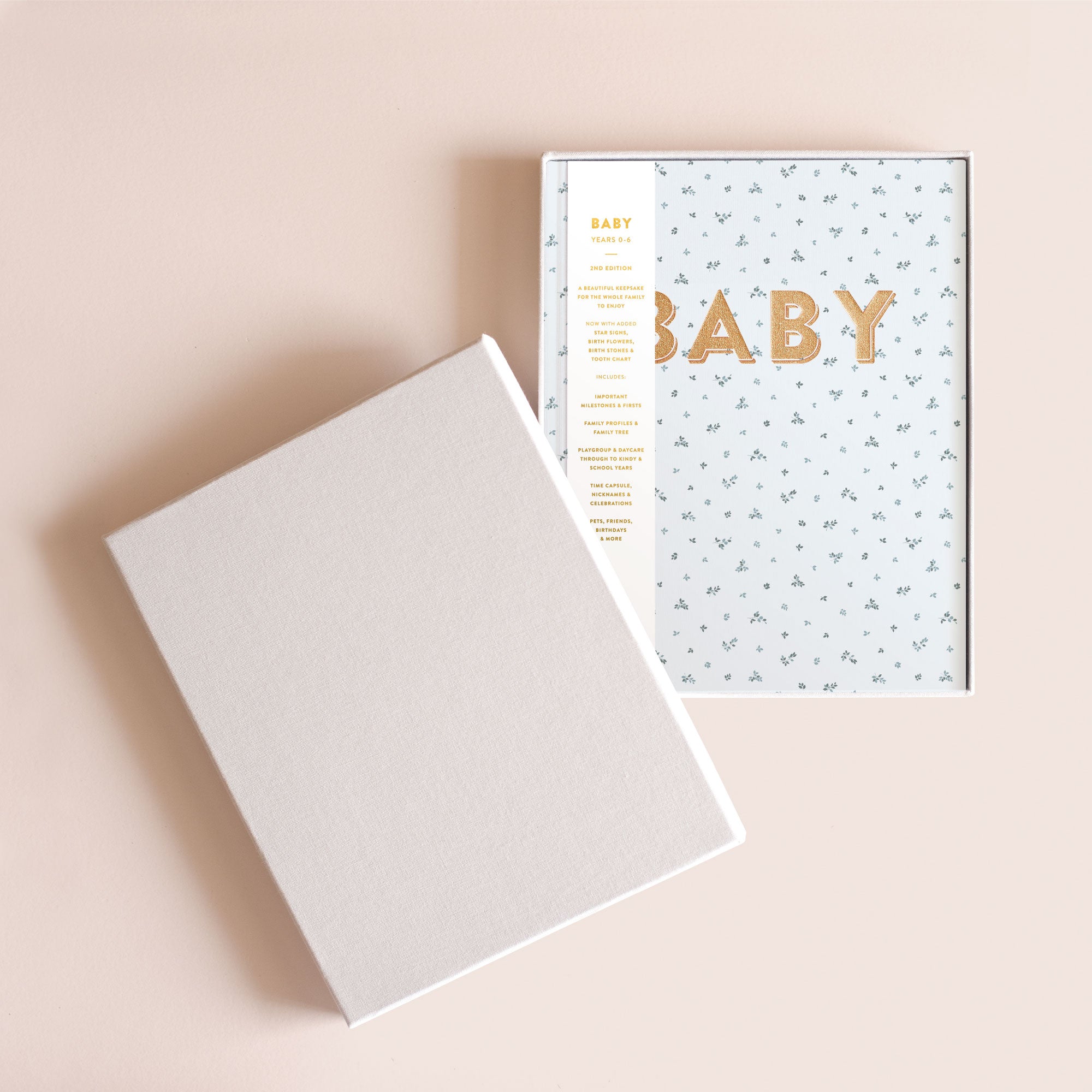 Baby Book Bluebell Boxed