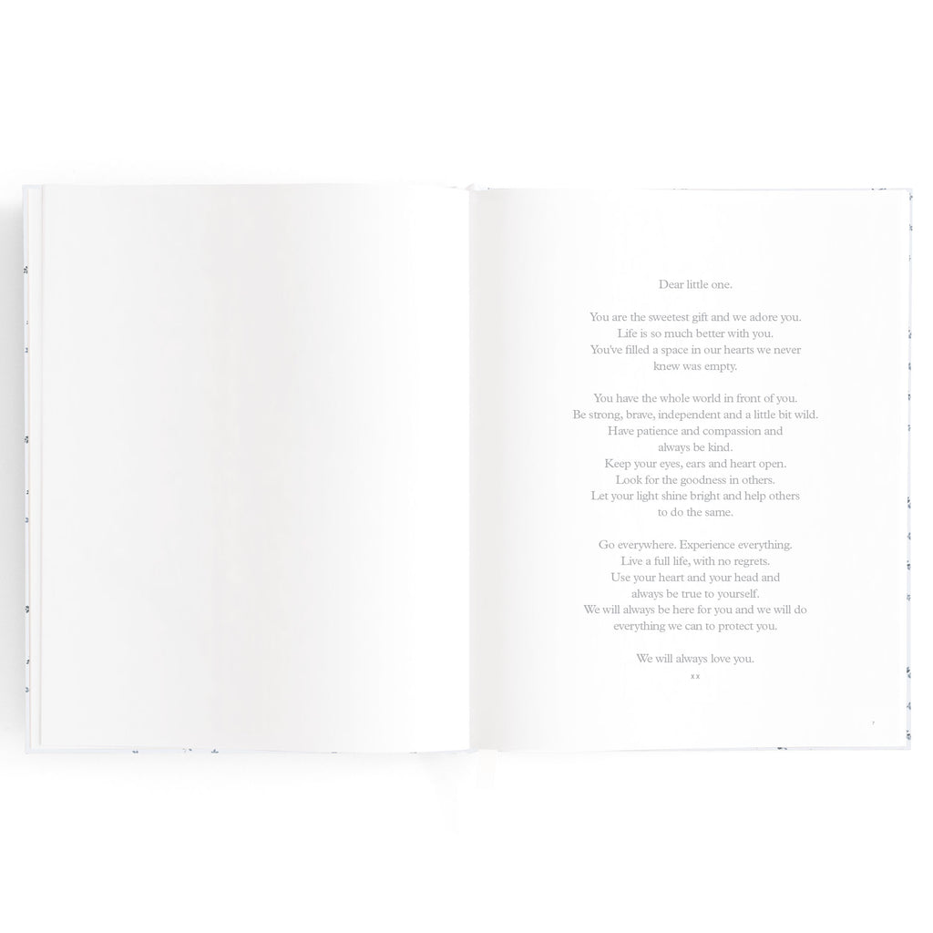 Baby Book Bluebell Boxed