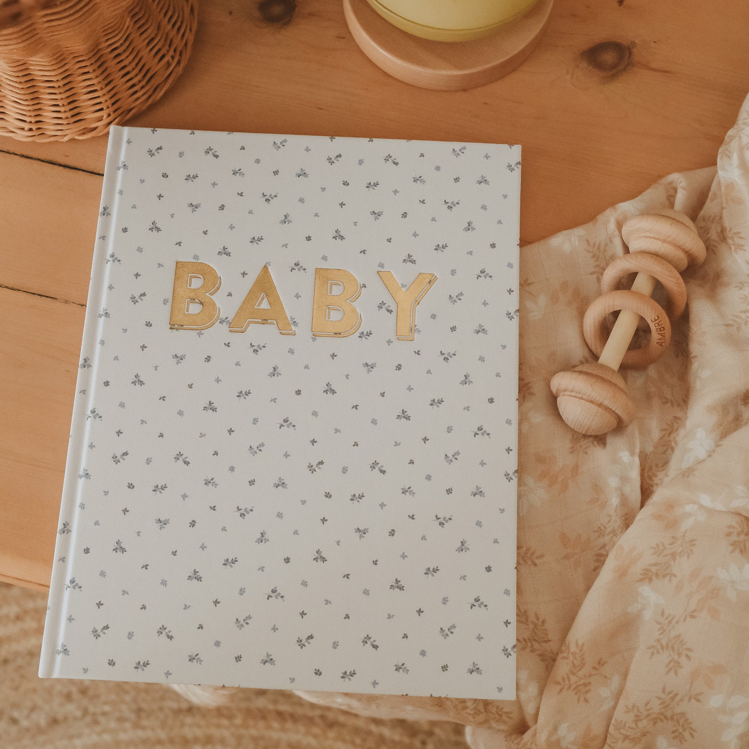 Baby Book Bluebell Boxed