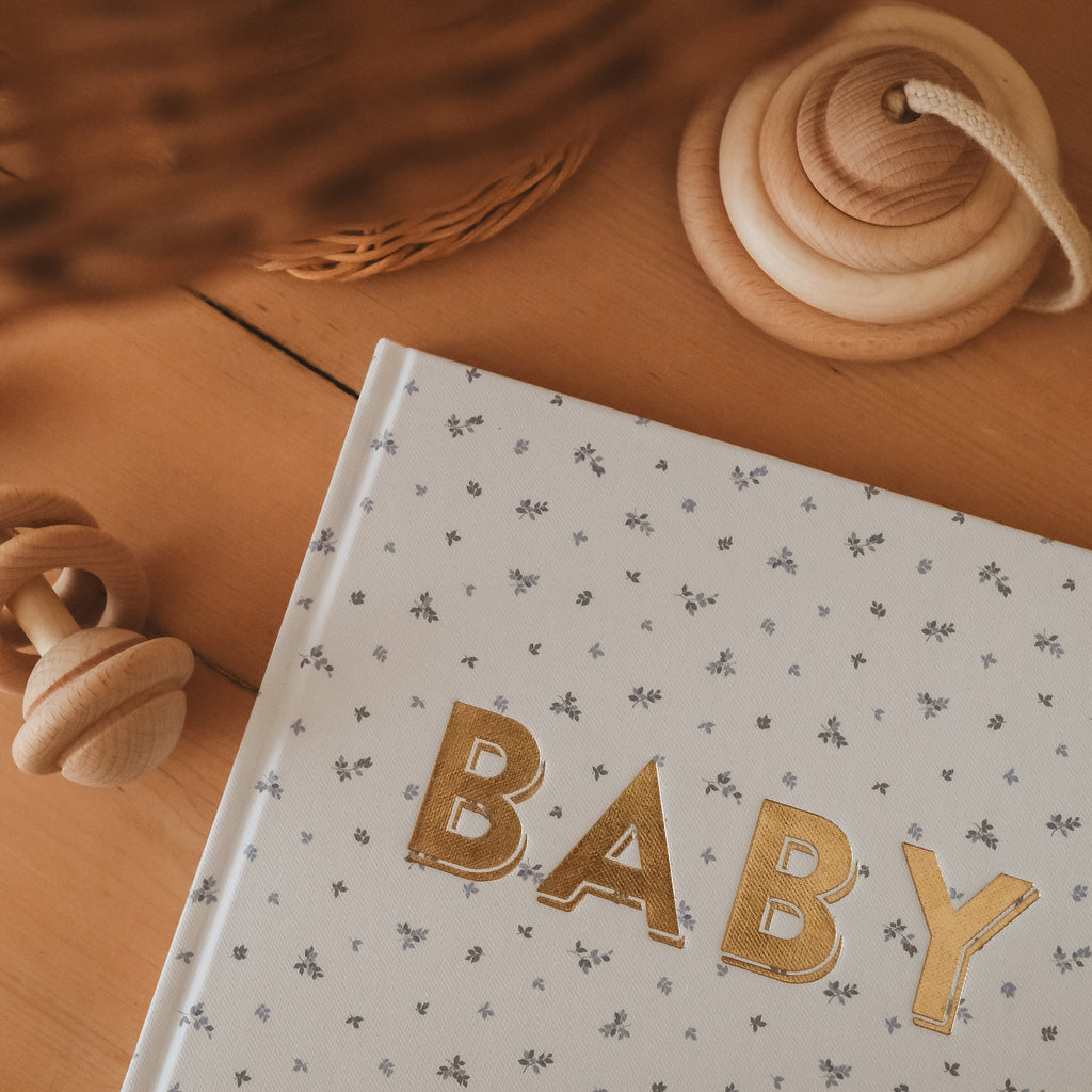 Baby Book Bluebell Boxed