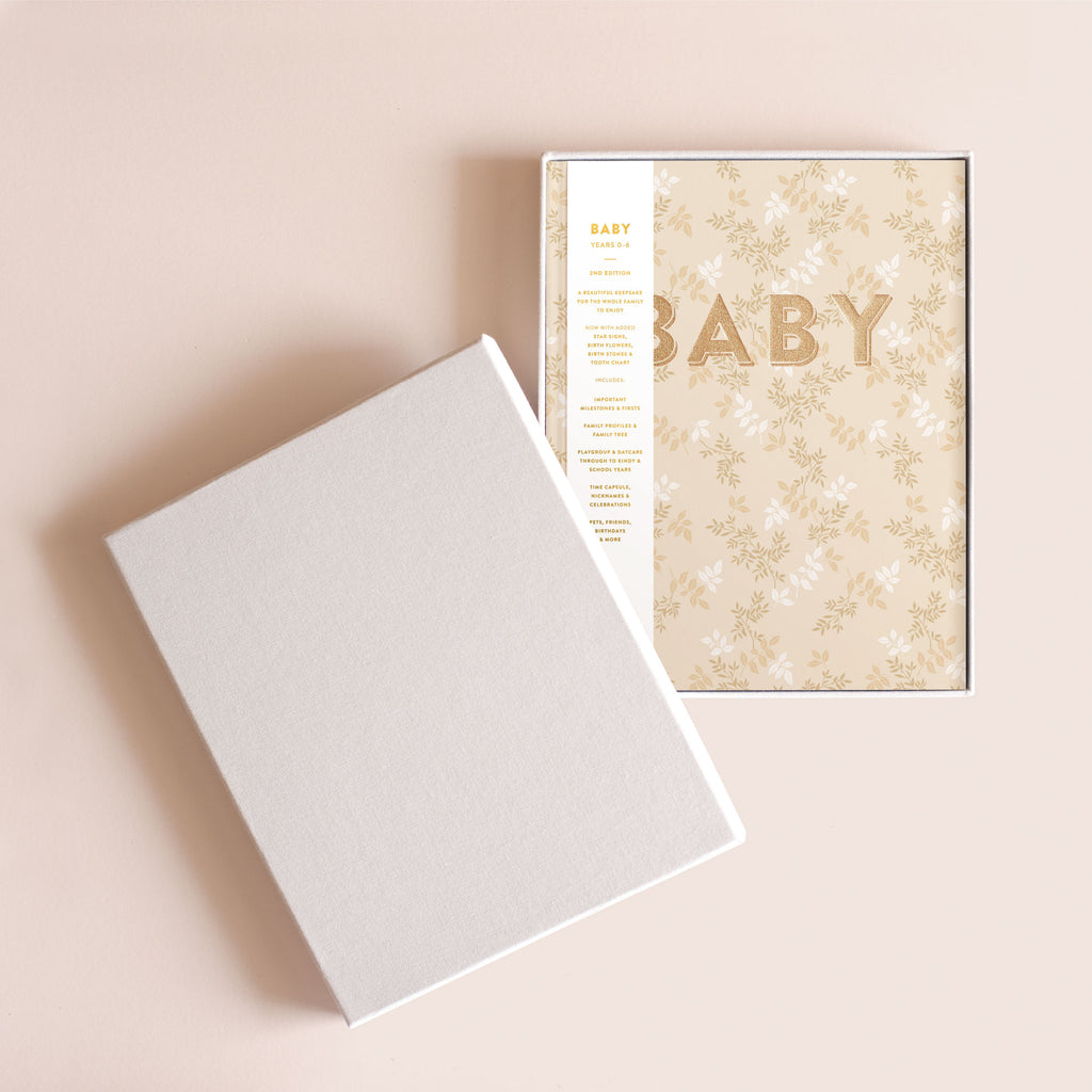 Baby Book Cedarwood Boxed