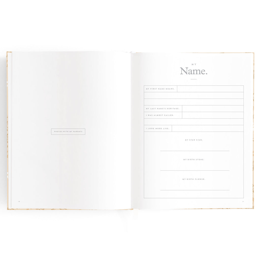 Baby Book Cedarwood Boxed