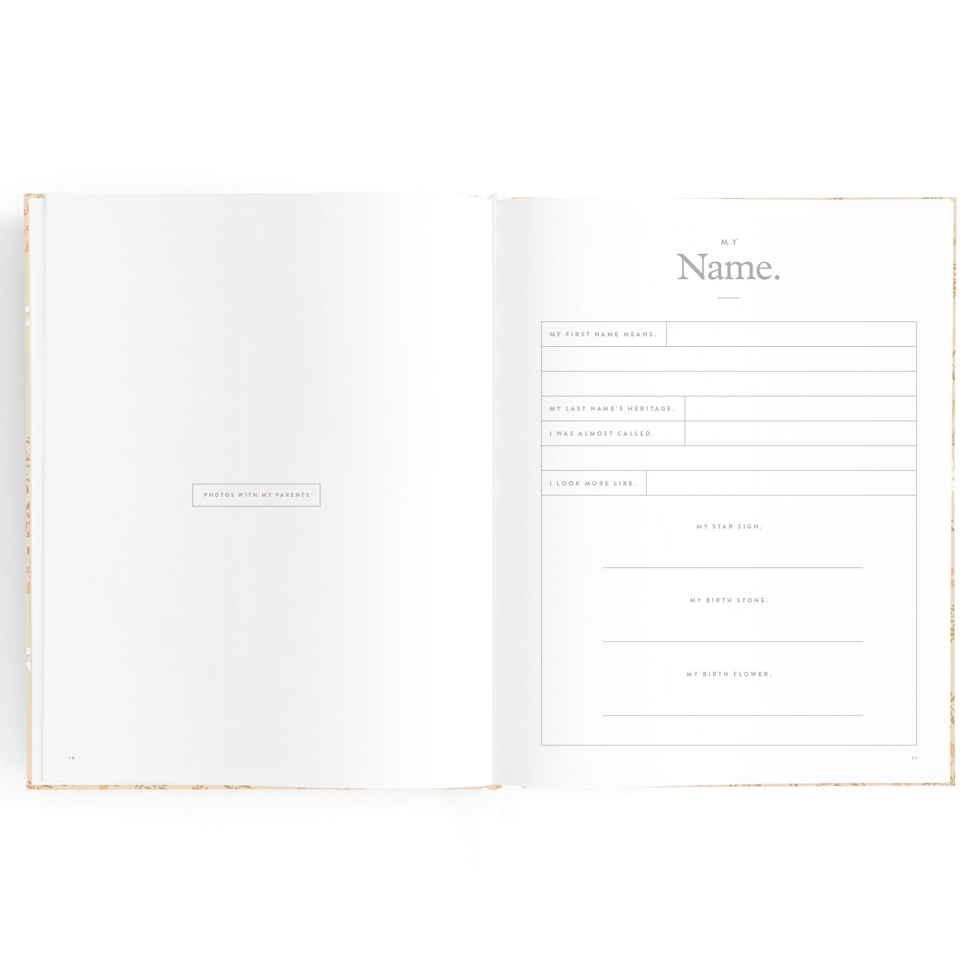 Baby Book Cedarwood Boxed