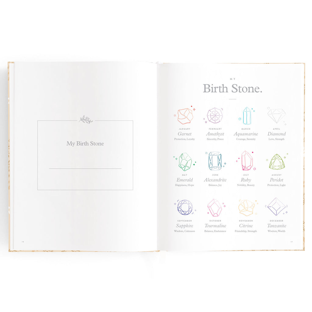 Baby Book Cedarwood Boxed