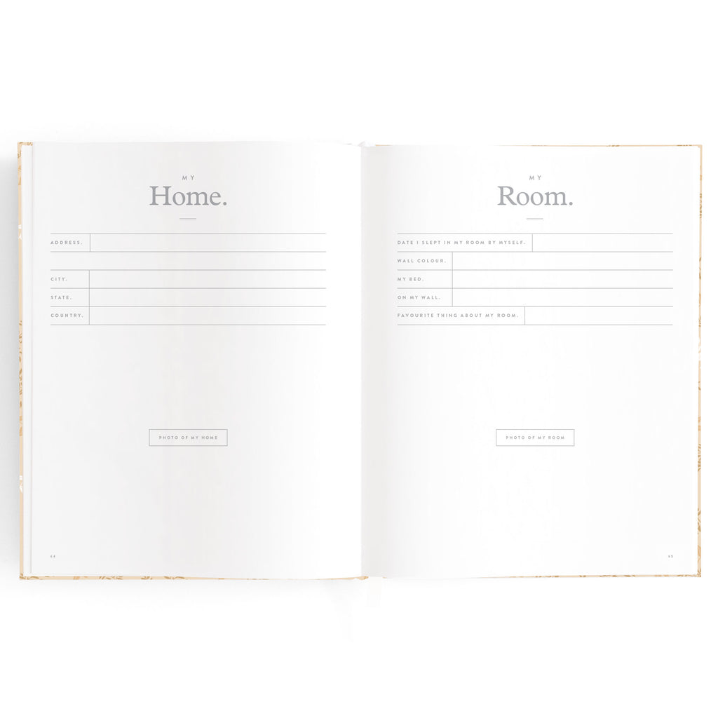 Baby Book Cedarwood Boxed