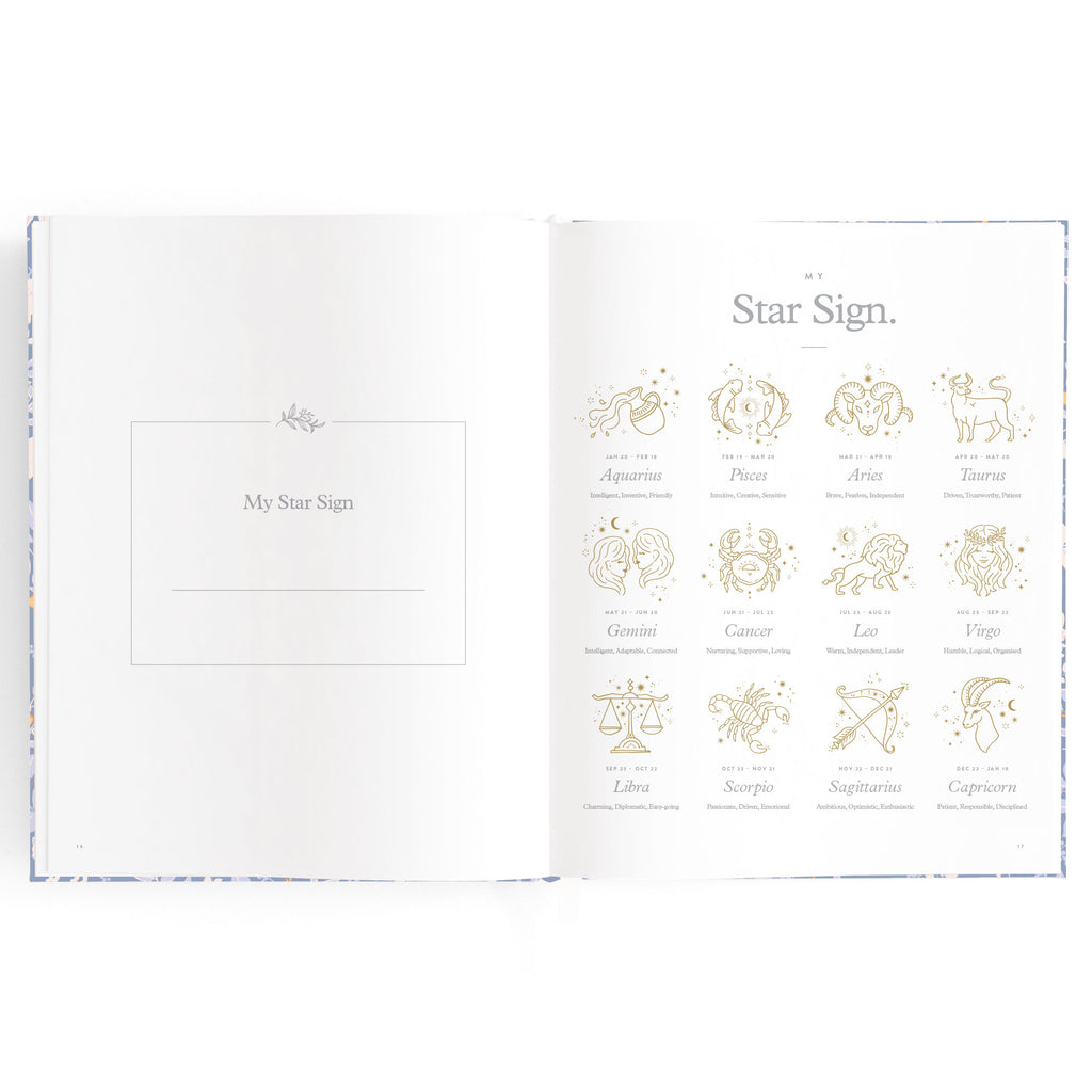 Baby Book Forest Friends Cornflower Boxed