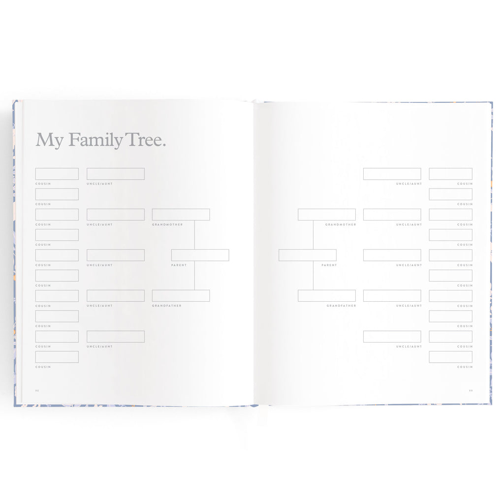 Baby Book Forest Friends Cornflower Boxed