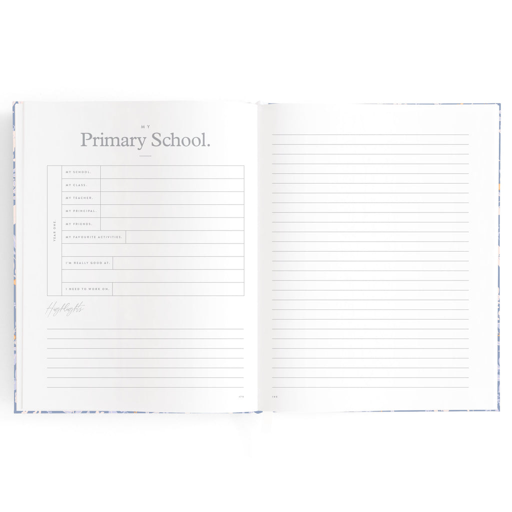 Baby Book Forest Friends Cornflower Boxed