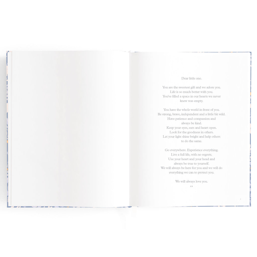 Baby Book Forest Friends Cornflower Boxed