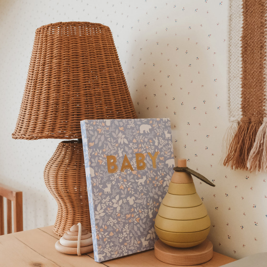 Baby Book Forest Friends Cornflower Boxed