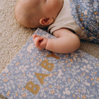 Forest Friends Cornflower Organic Muslin Wrap Swaddle - PRE-ORDER (ARRIVING APRIL)