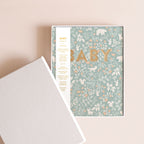 Baby Book Forest Friends Sage Boxed