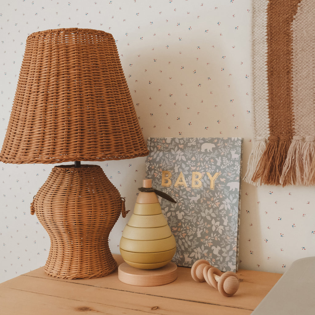 Baby Book Forest Friends Sage Boxed