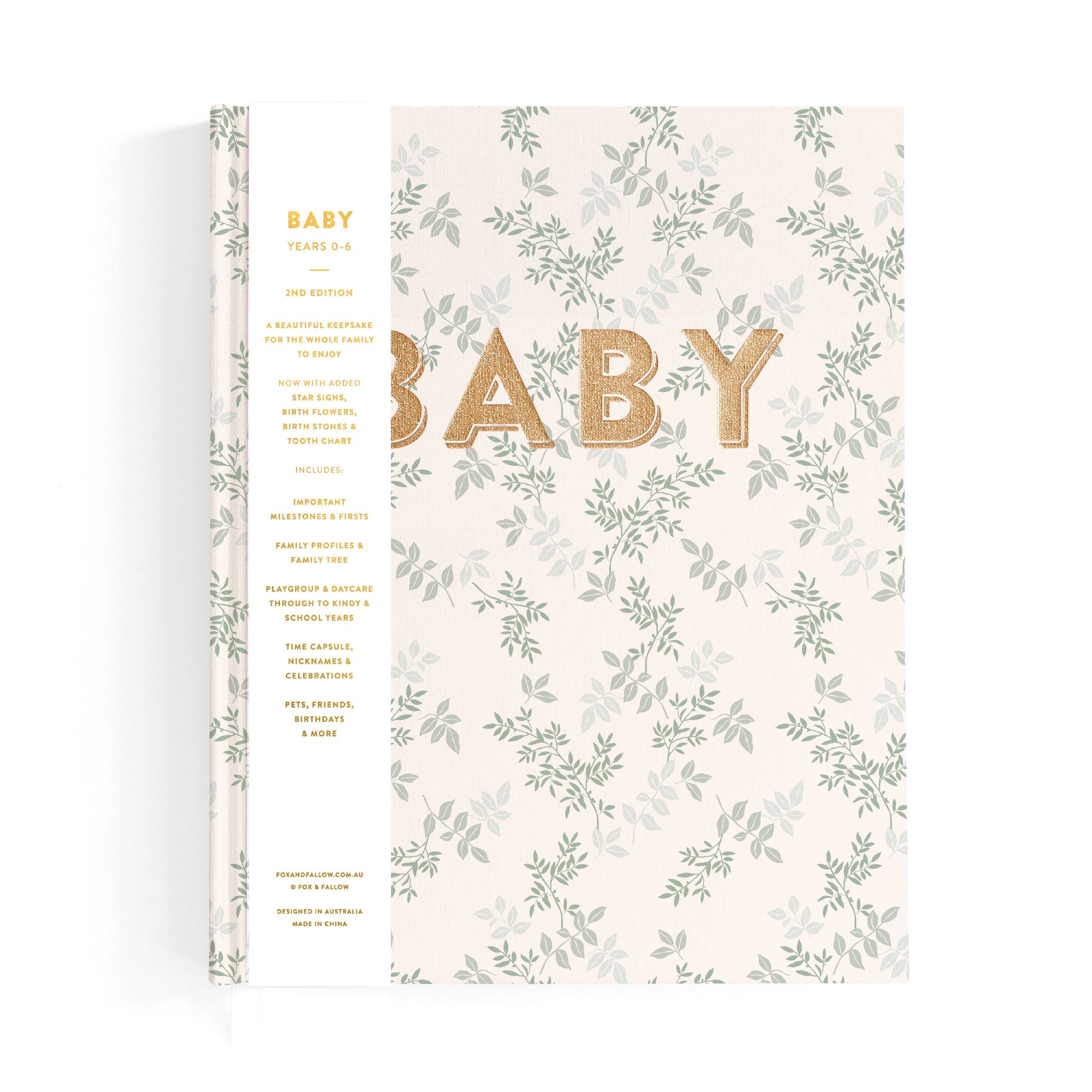 Baby Book Cypress - SECONDS
