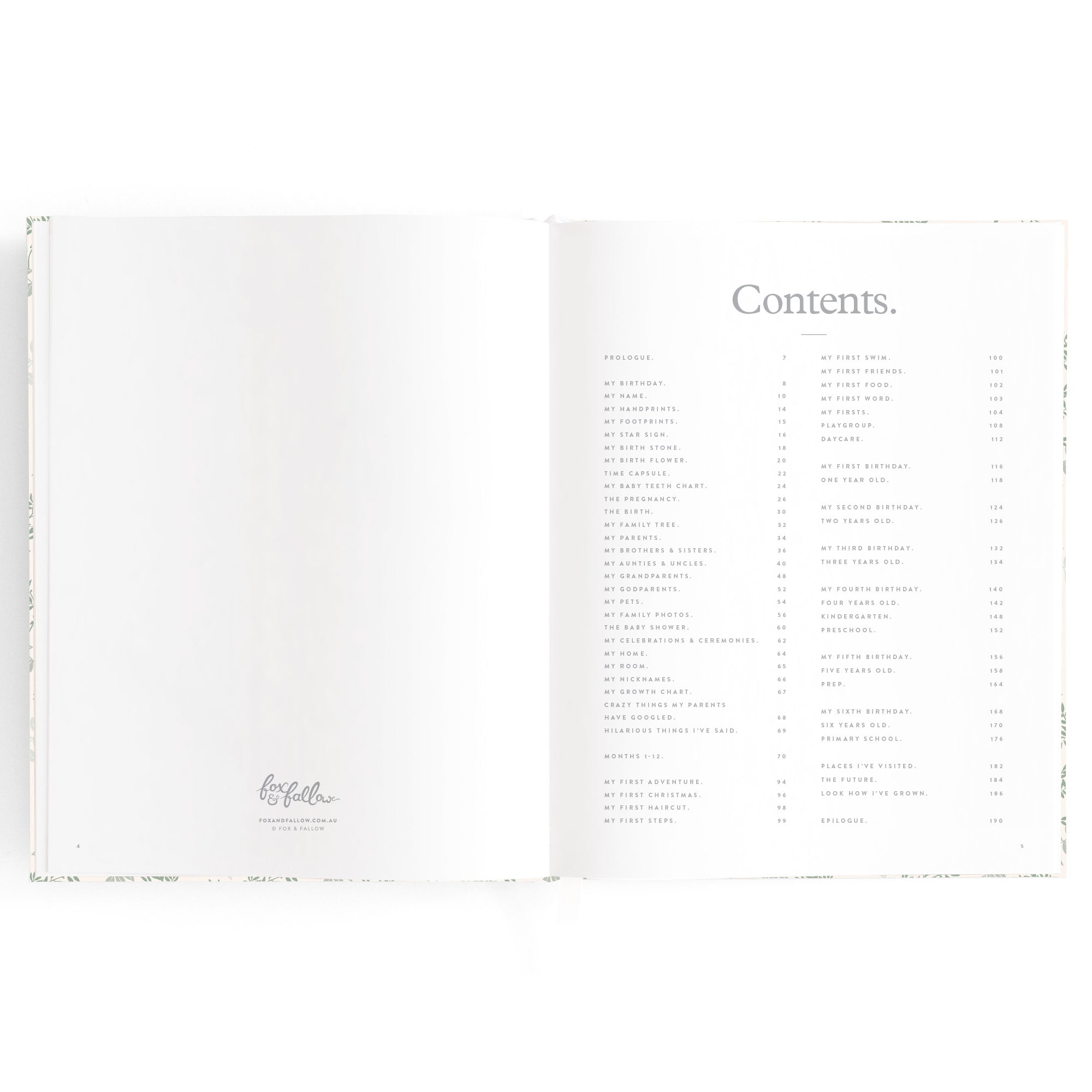 Baby Book Cypress - SECONDS