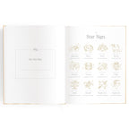 Baby Book Coffee Stripe - SECONDS