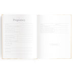 Baby Book Coffee Stripe - SECONDS