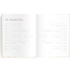 Baby Book Coffee Stripe - SECONDS