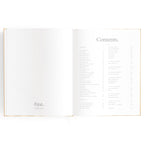 Baby Book Coffee Stripe - SECONDS