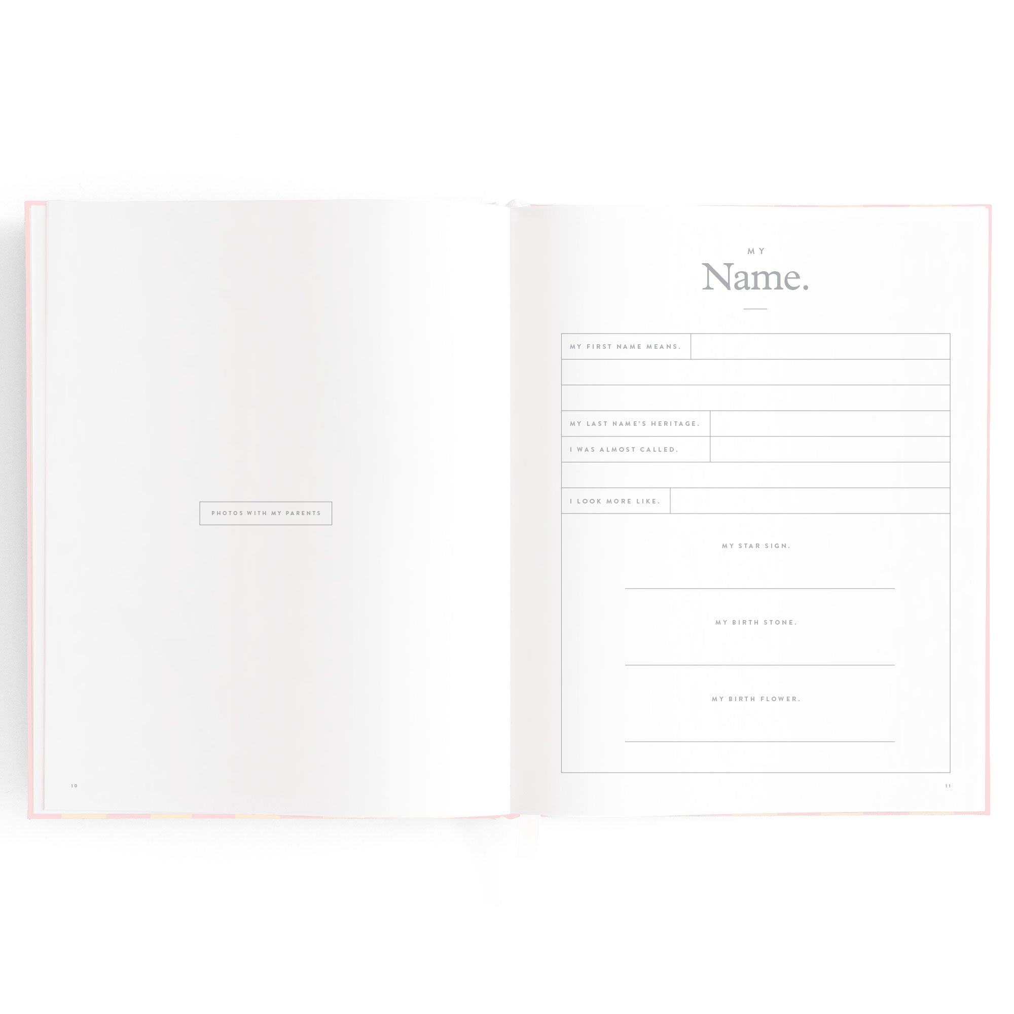 Baby Book Petal Stripe - 3rd Edition - PRE-ORDER (MAY)