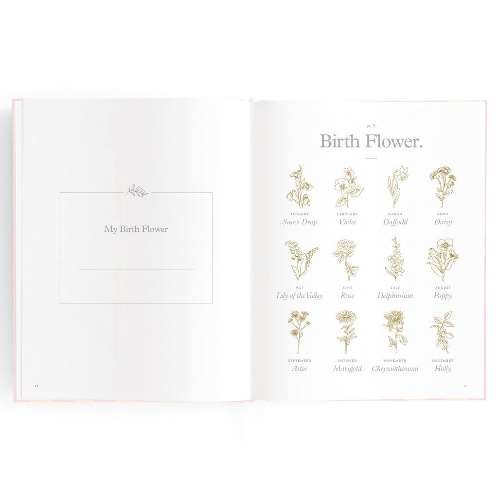 Baby Book Petal Stripe - 3rd Edition - PRE-ORDER (MAY)