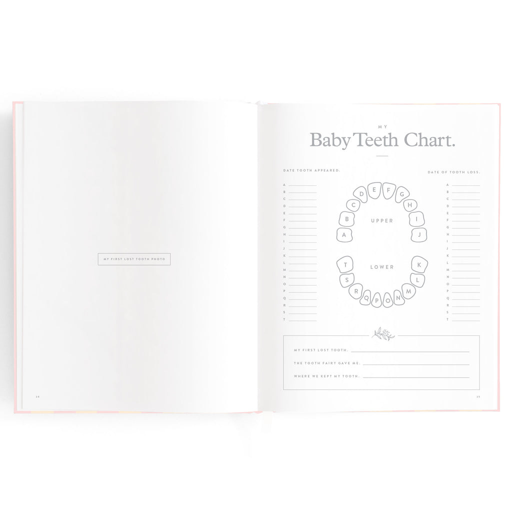 Baby Book Petal Stripe - 3rd Edition - PRE-ORDER (MAY)