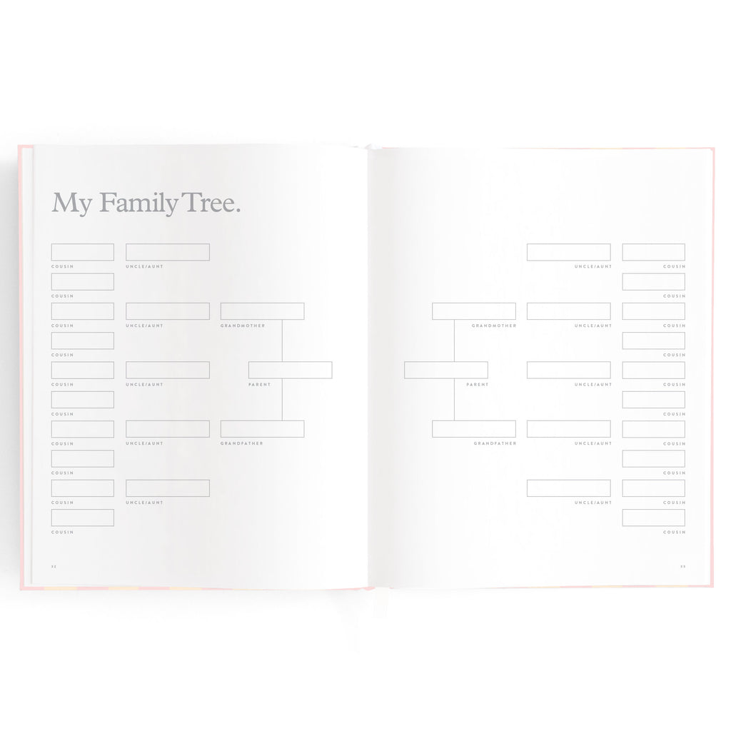 Baby Book Petal Stripe - SECONDS