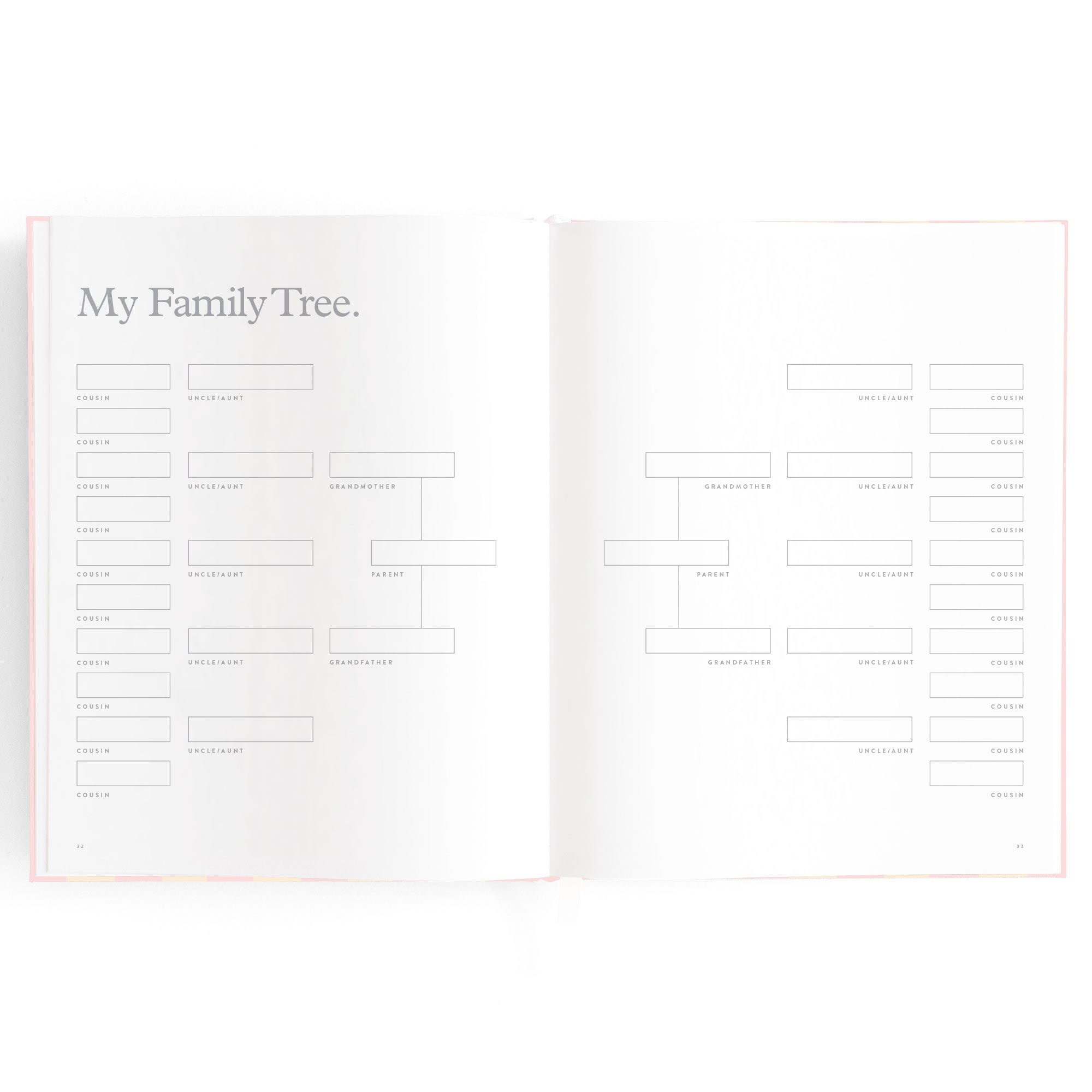 Baby Book Petal Stripe - SECONDS