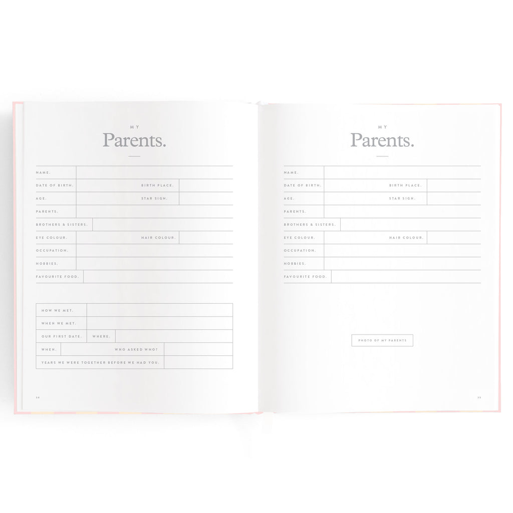 Baby Book Pink Ducks - 3rd Edition - PRE-ORDER (MARCH)