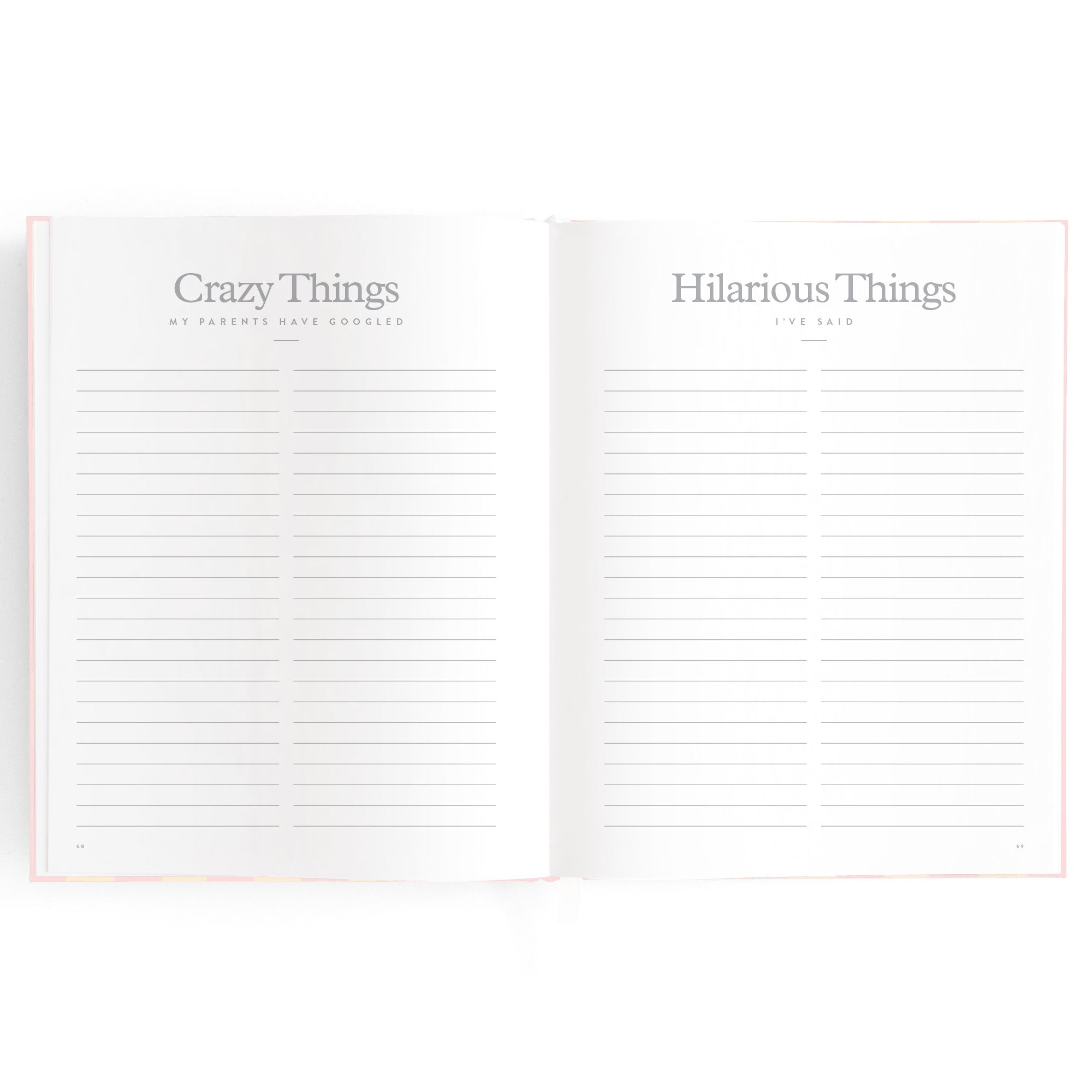 Baby Book Petal Stripe - 3rd Edition - PRE-ORDER (MAY)