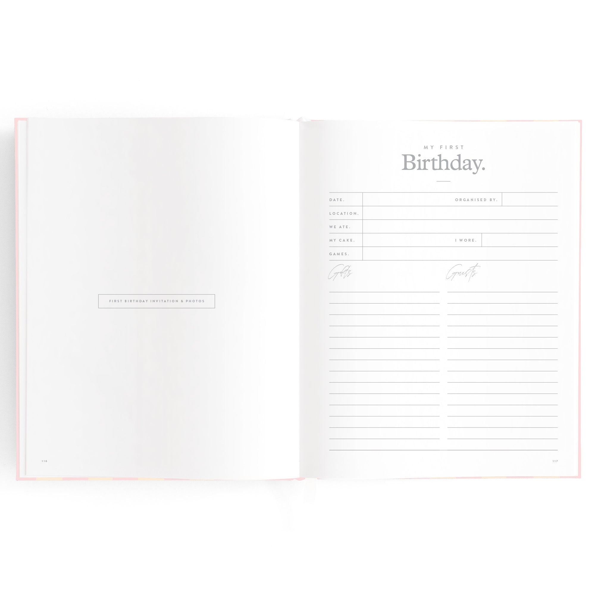 Baby Book Wild Ruscus - 3rd Edition - SECONDS