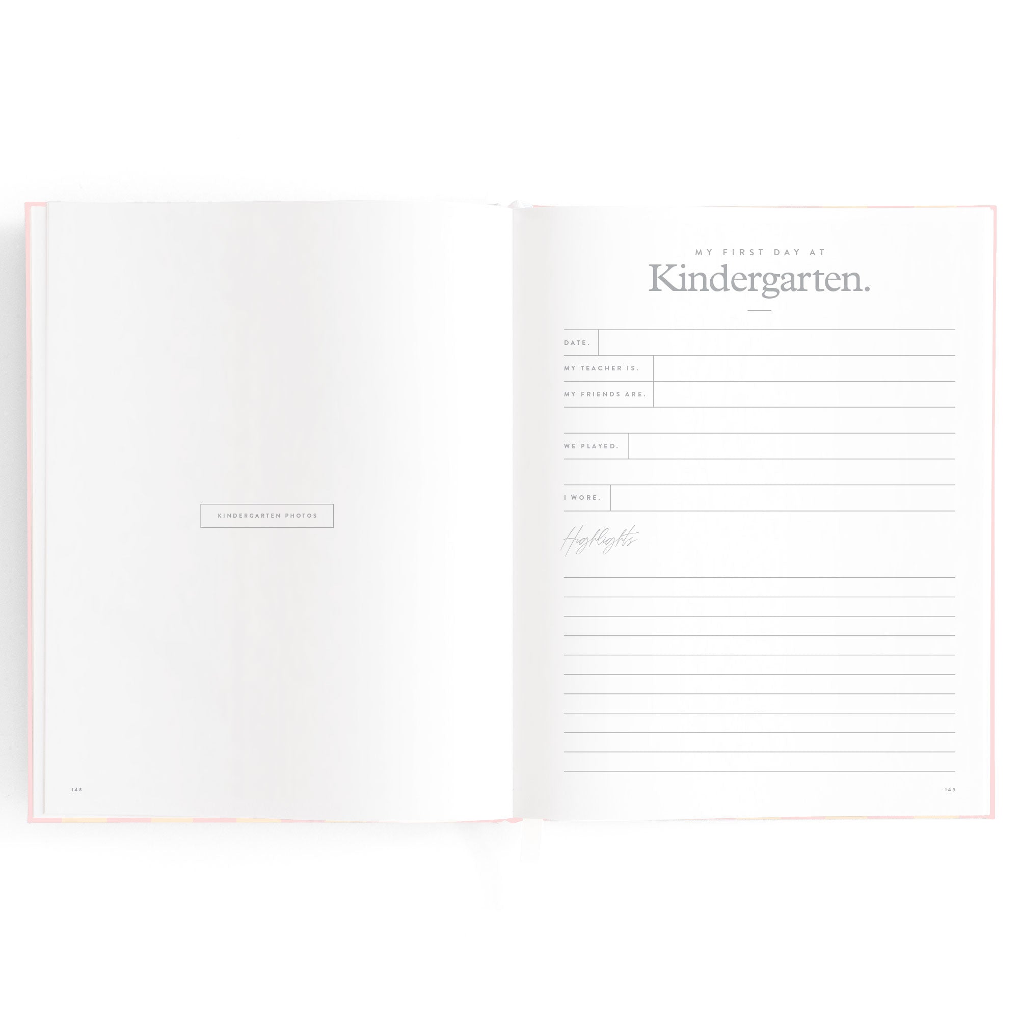 Baby Book Pink Ducks - 3rd Edition - PRE-ORDER (MARCH)