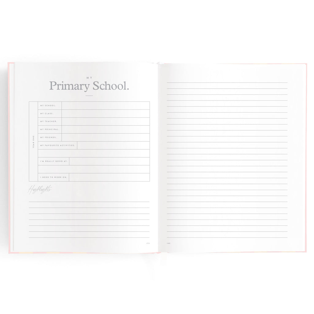 Baby Book Petal Stripe - 3rd Edition - PRE-ORDER (MAY)