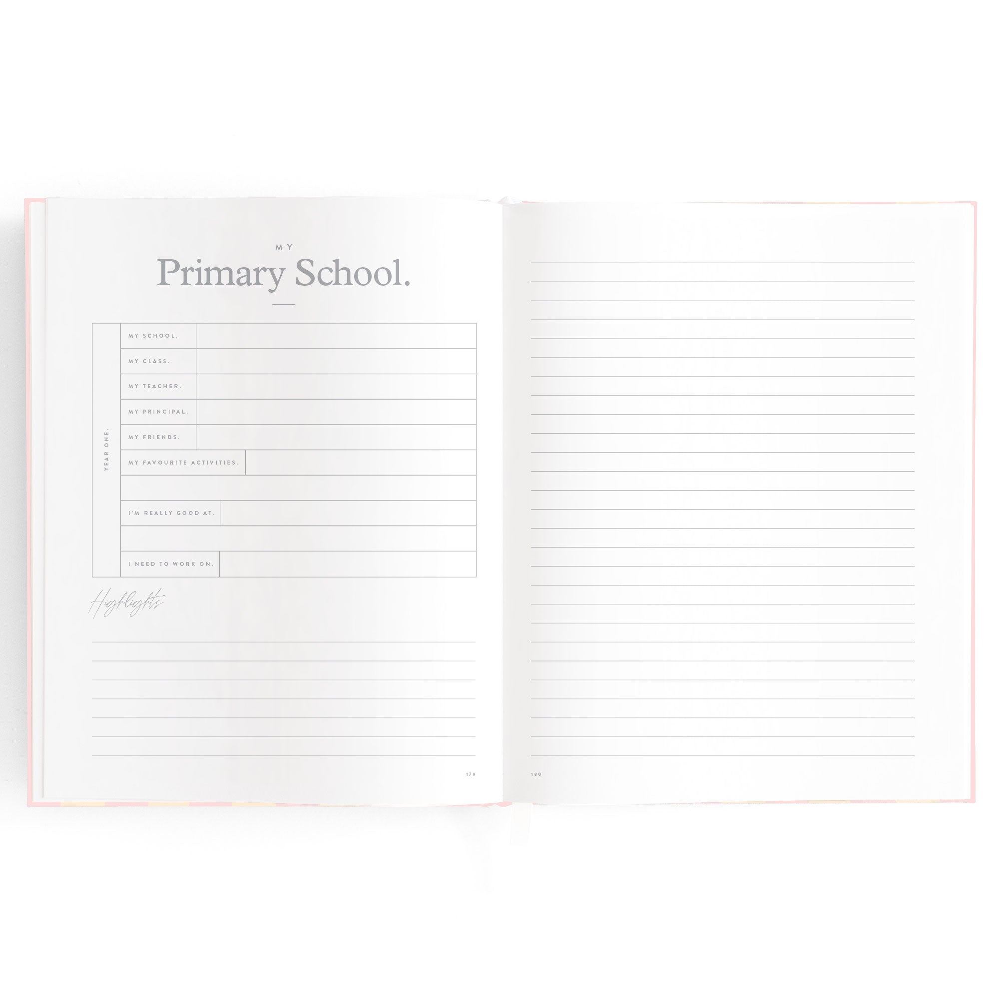 Baby Book Wild Ruscus - 3rd Edition - SECONDS