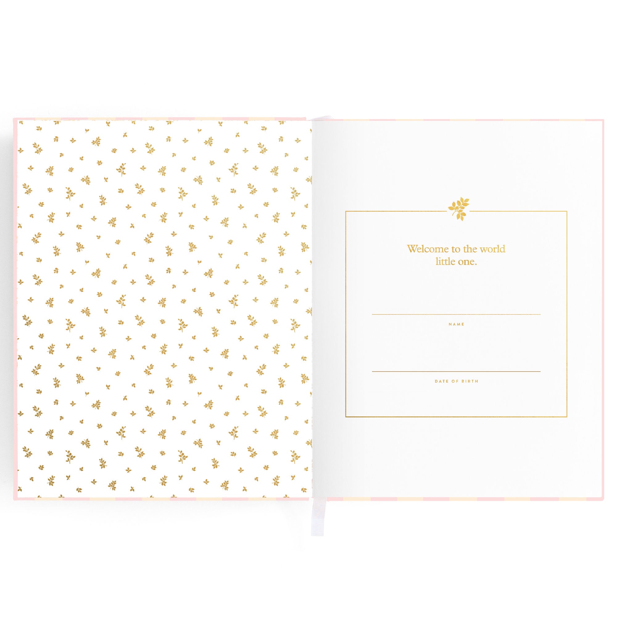 Baby Book Petal Stripe - SECONDS