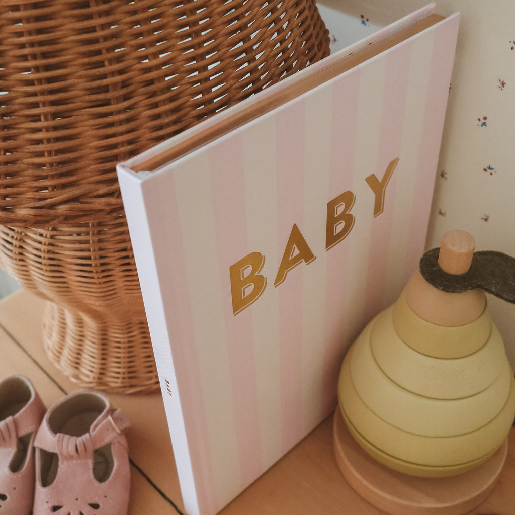 Baby Book Petal Stripe - 3rd Edition - PRE-ORDER (MAY)