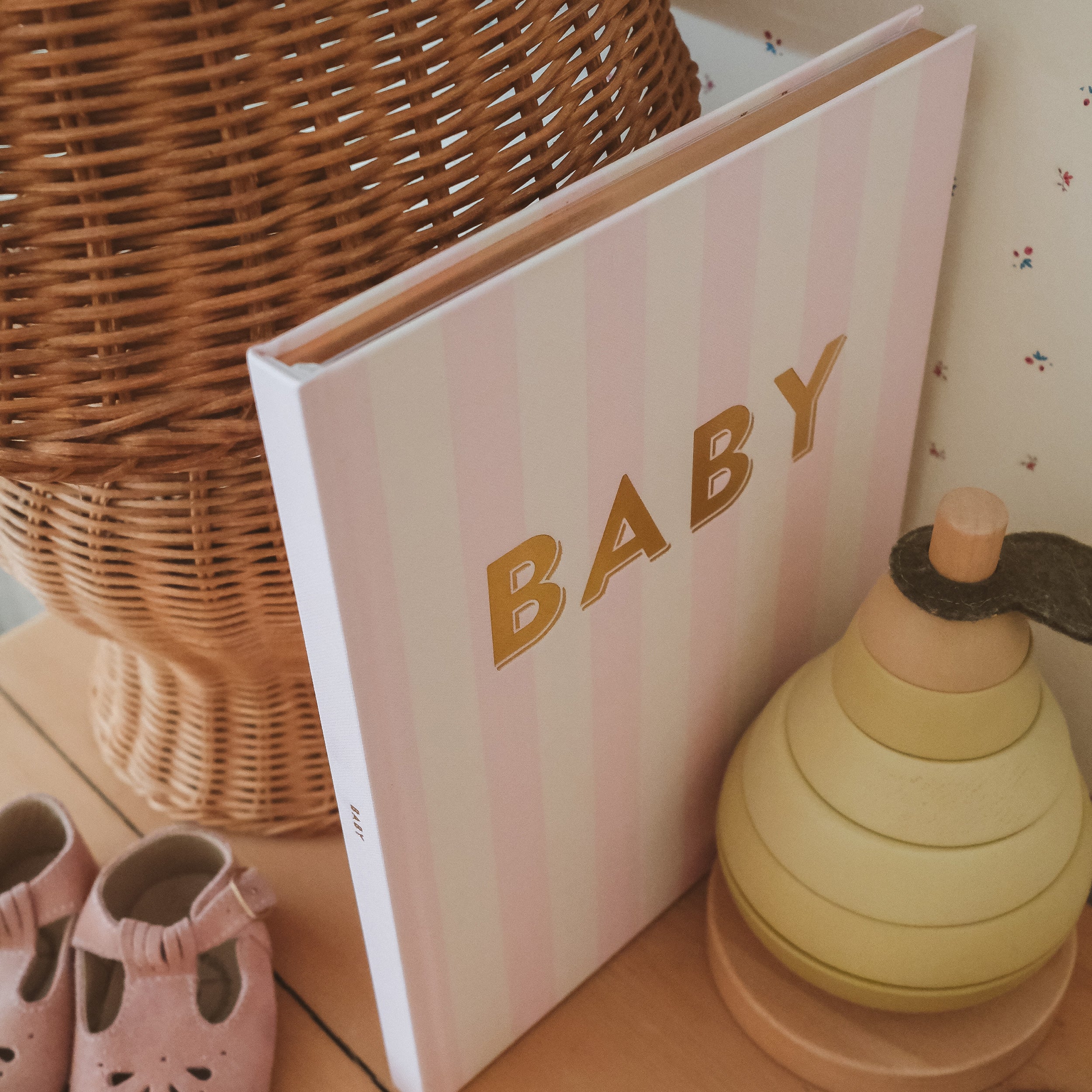 Baby Book Petal Stripe - 3rd Edition - PRE-ORDER (MAY)