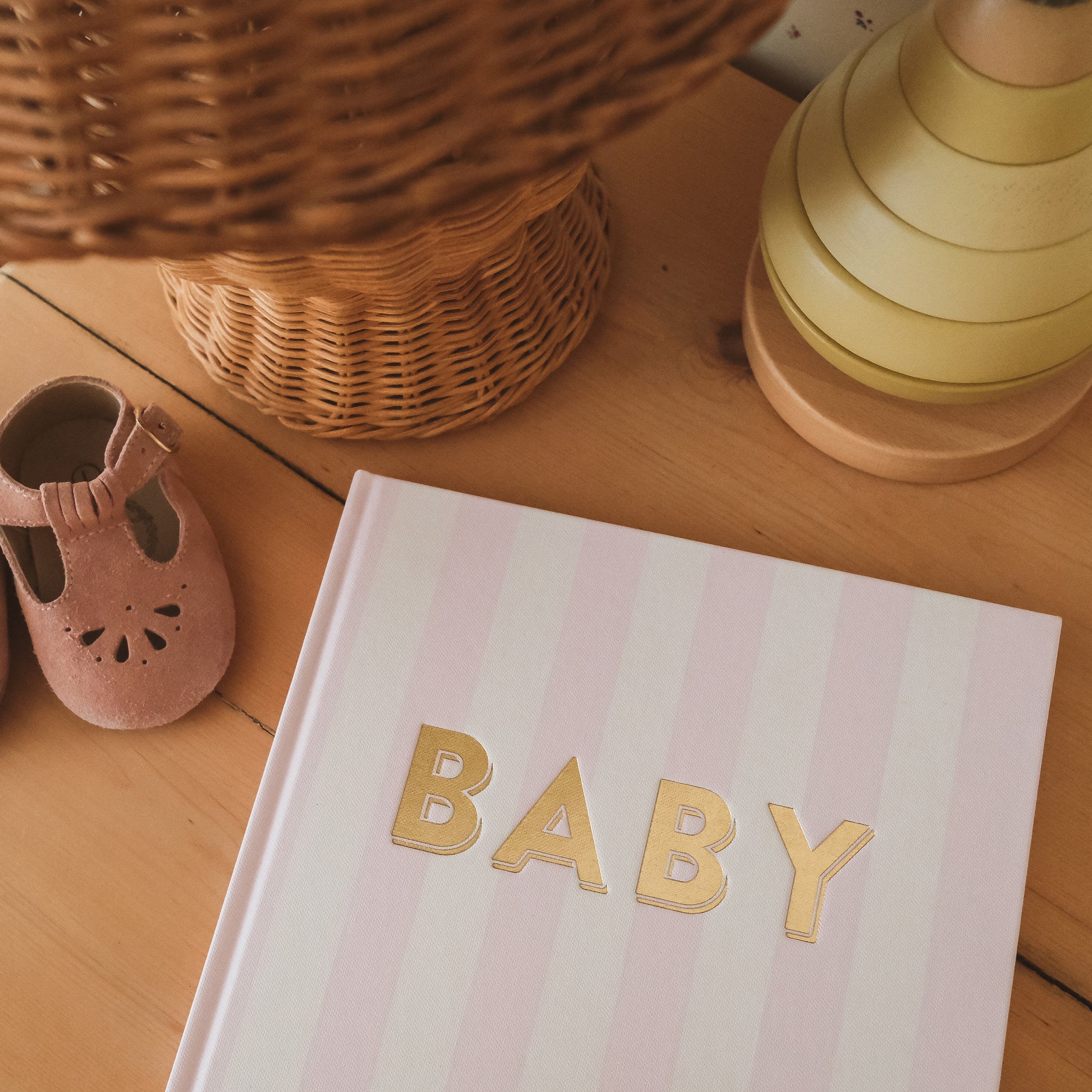 Baby Book Petal Stripe - 3rd Edition - PRE-ORDER (MAY)