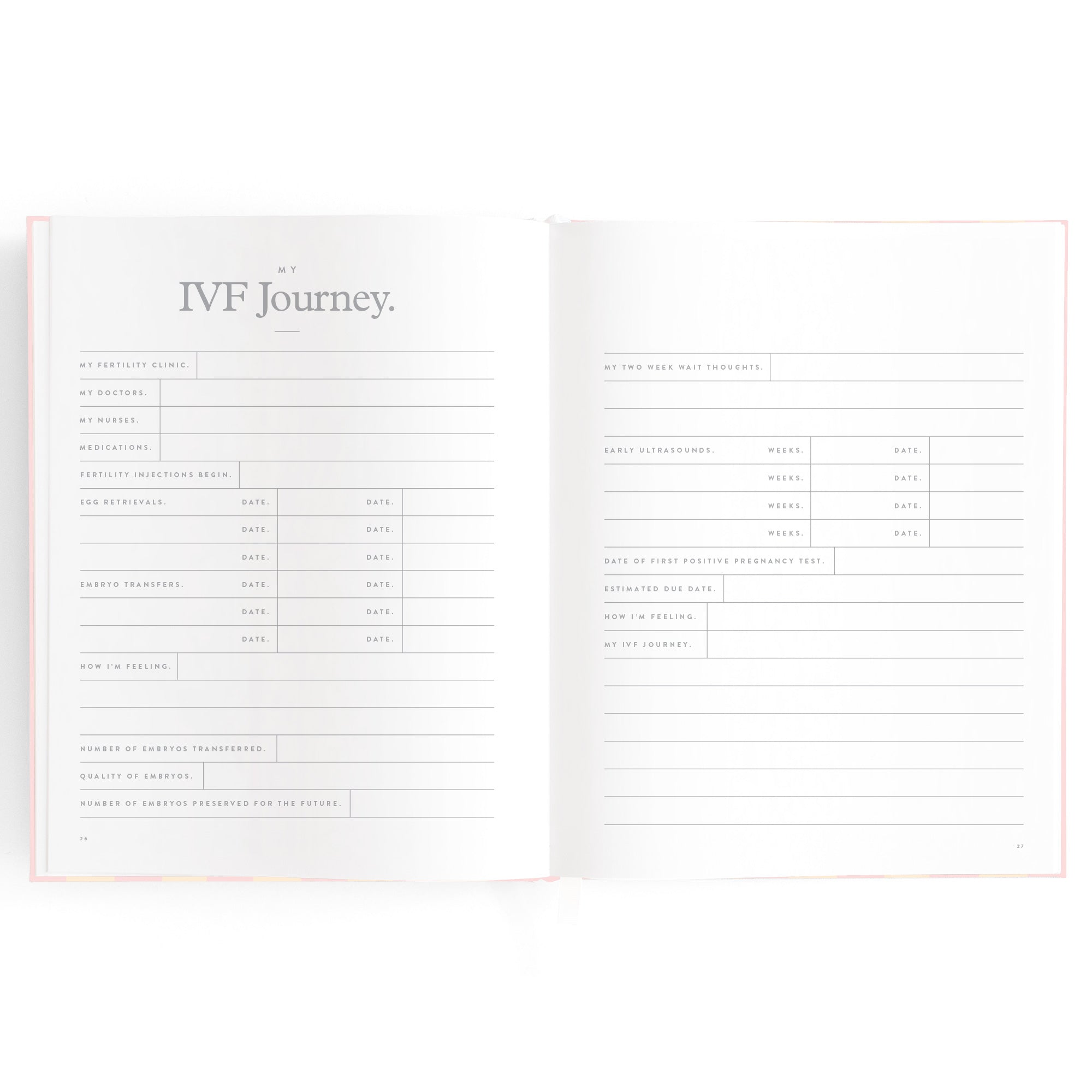 Baby Book Forest Friends Peony Boxed - 3rd Edition