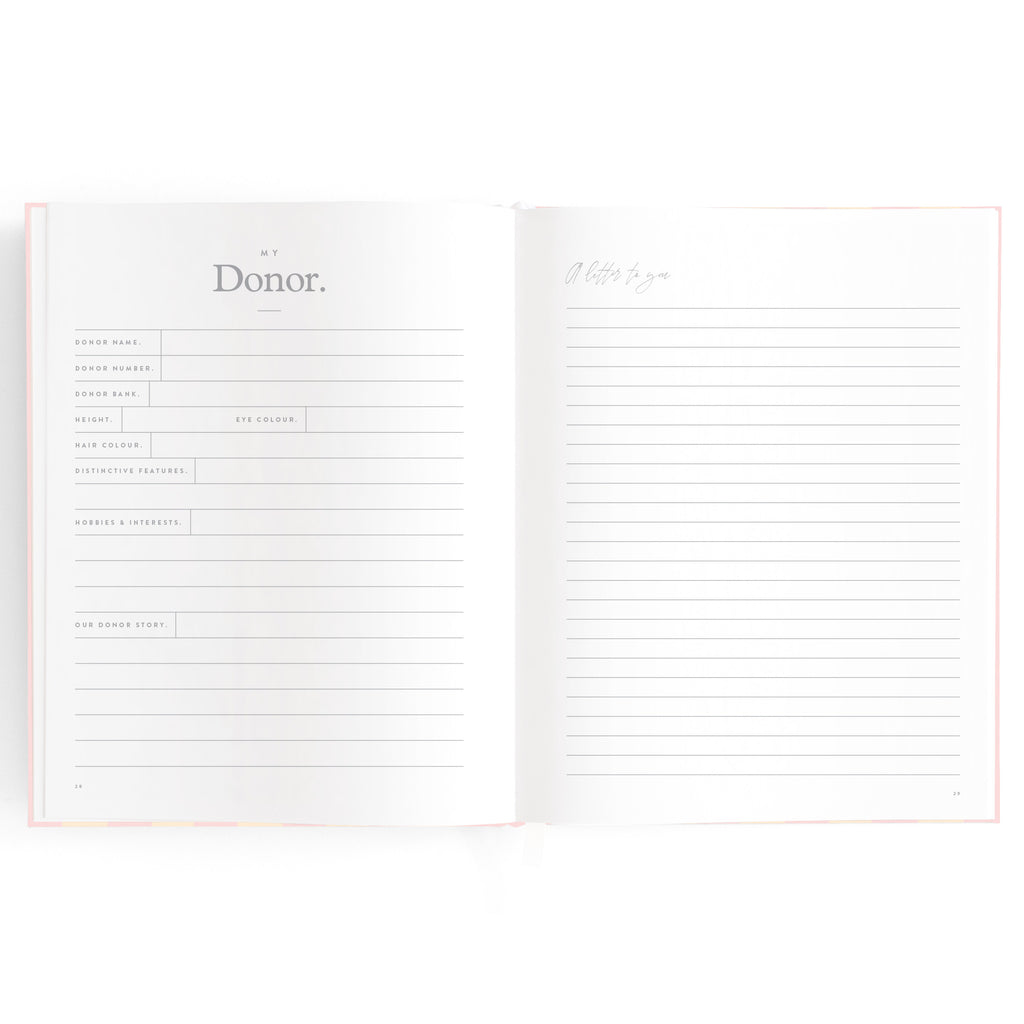 Baby Book Petal Stripe - 3rd Edition - PRE-ORDER (MAY)