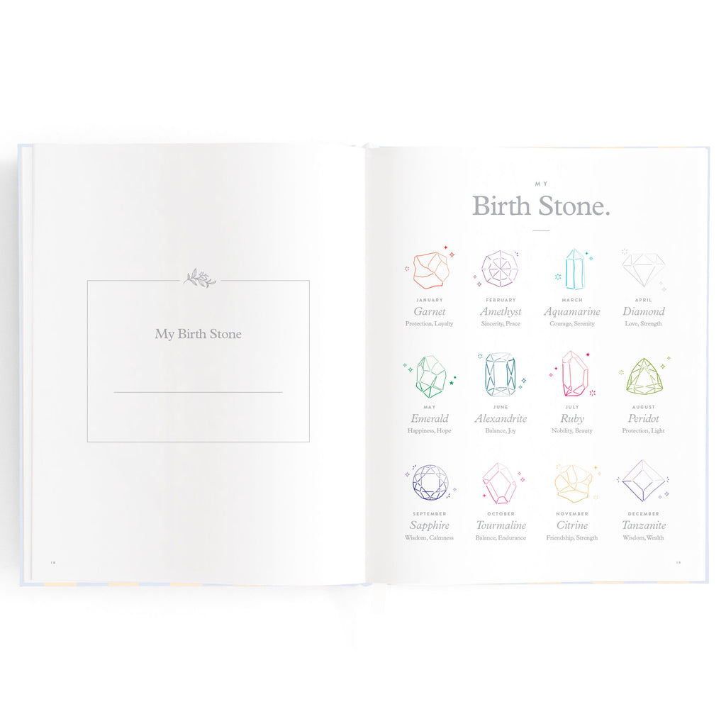 Baby Book Cloud Stripe - 3rd Edition - PRE-ORDER (MAY)