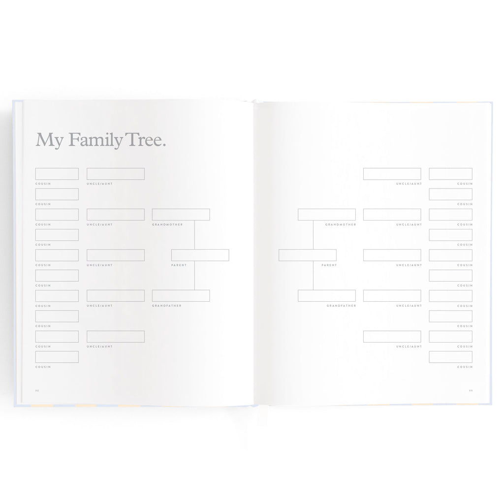 Baby Book Cloud Stripe - 3rd Edition - PRE-ORDER (MAY)