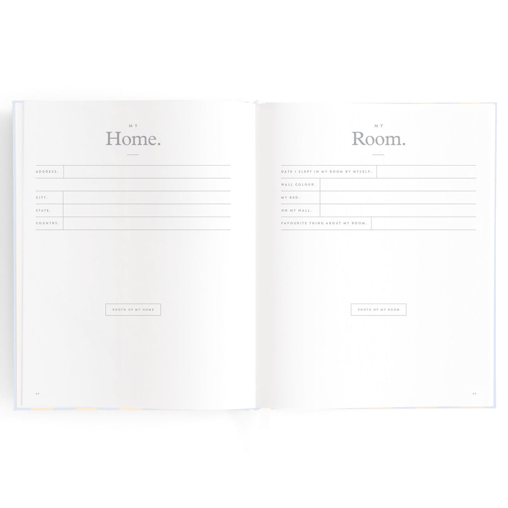 Baby Book Cloud Stripe - 3rd Edition - PRE-ORDER (MAY)