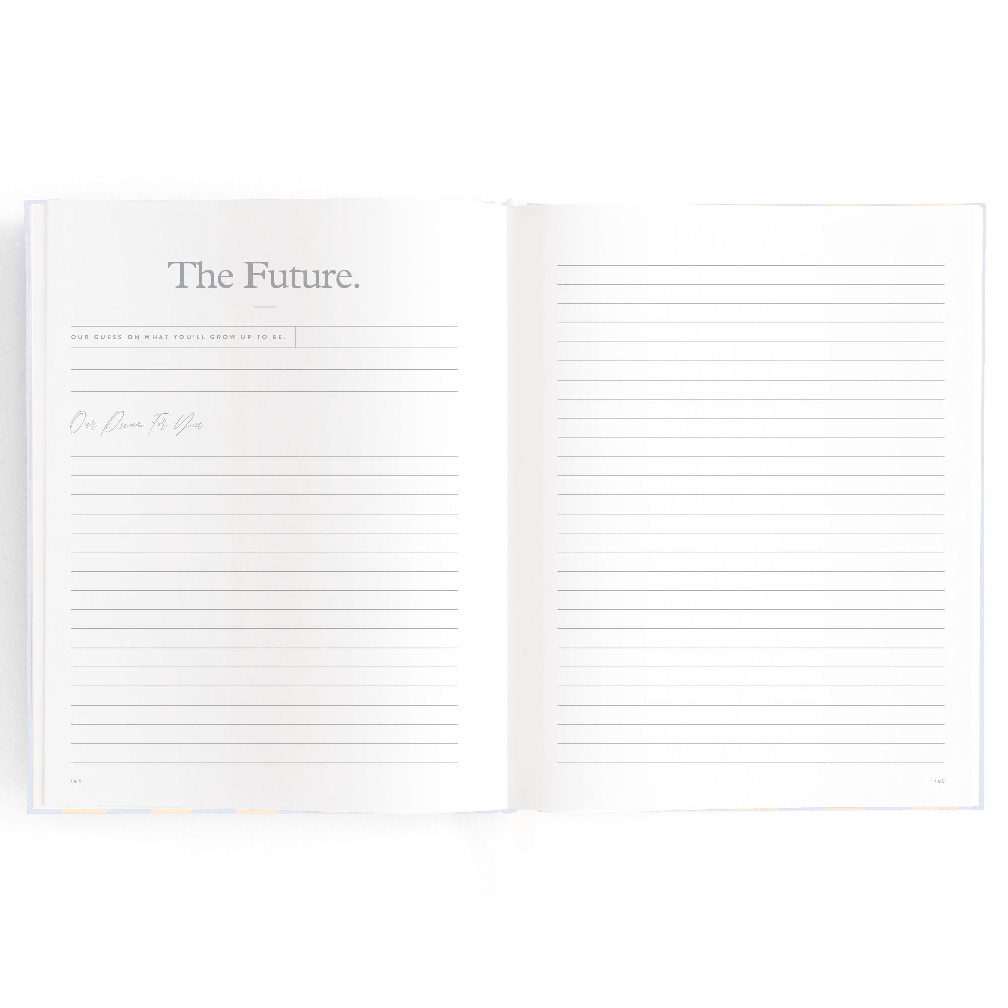 Baby Book Cloud Stripe Boxed - 3rd Edition - PRE-ORDER (MAY)