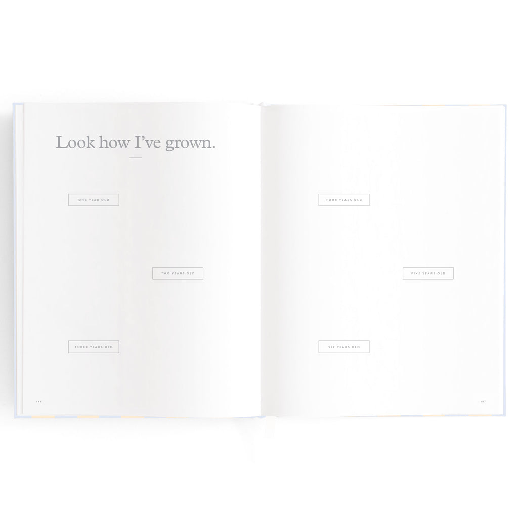 Baby Book Cloud Stripe Boxed - 3rd Edition - PRE-ORDER (MAY)